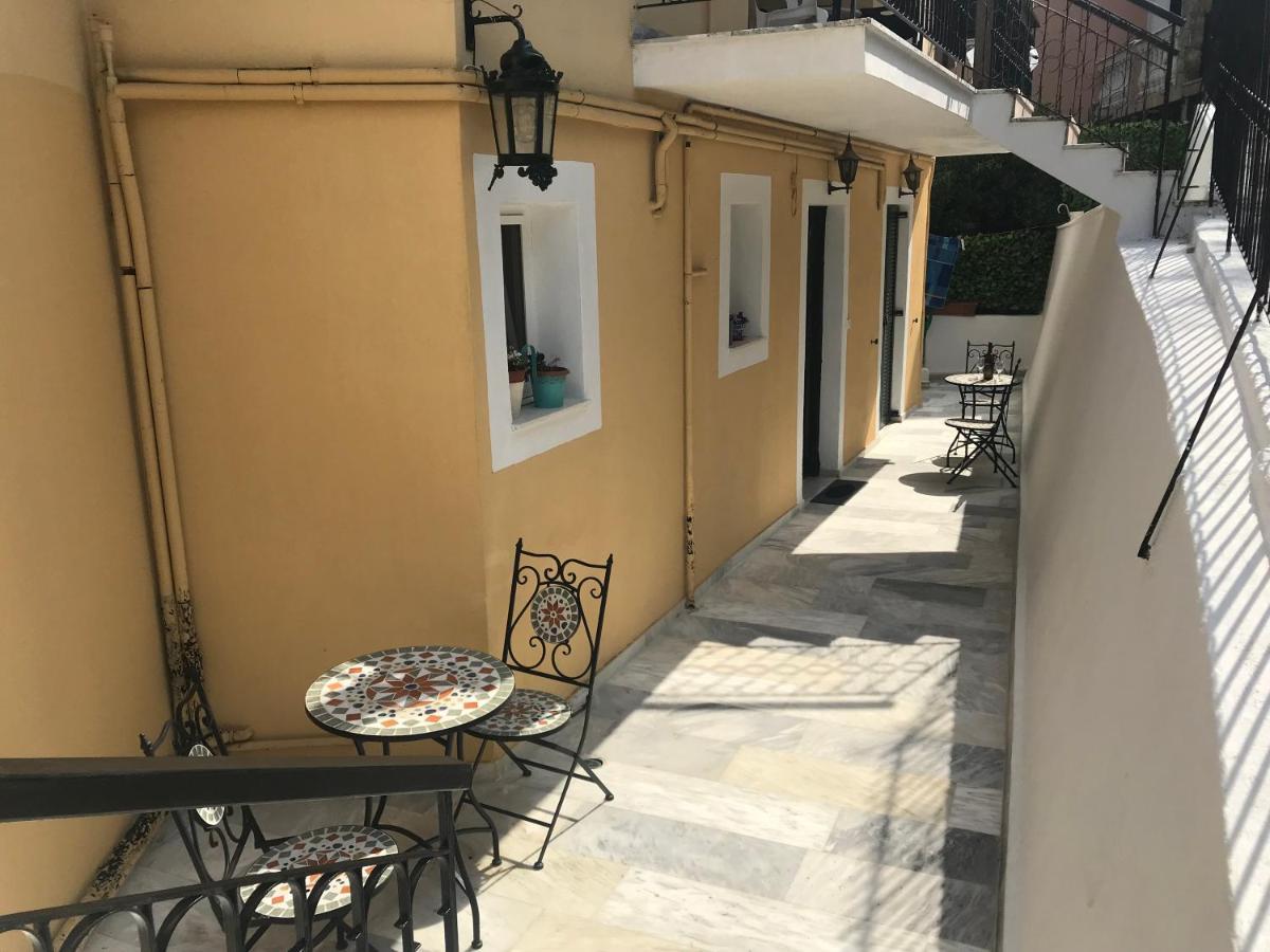 Schoenes Familienappartement In Pelekas, Corfu Mit Meerblick Buitenkant foto
