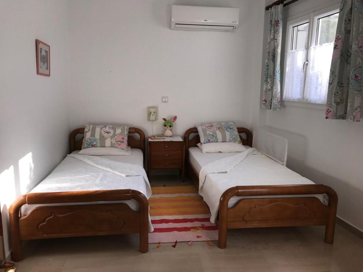 Schoenes Familienappartement In Pelekas, Corfu Mit Meerblick Buitenkant foto