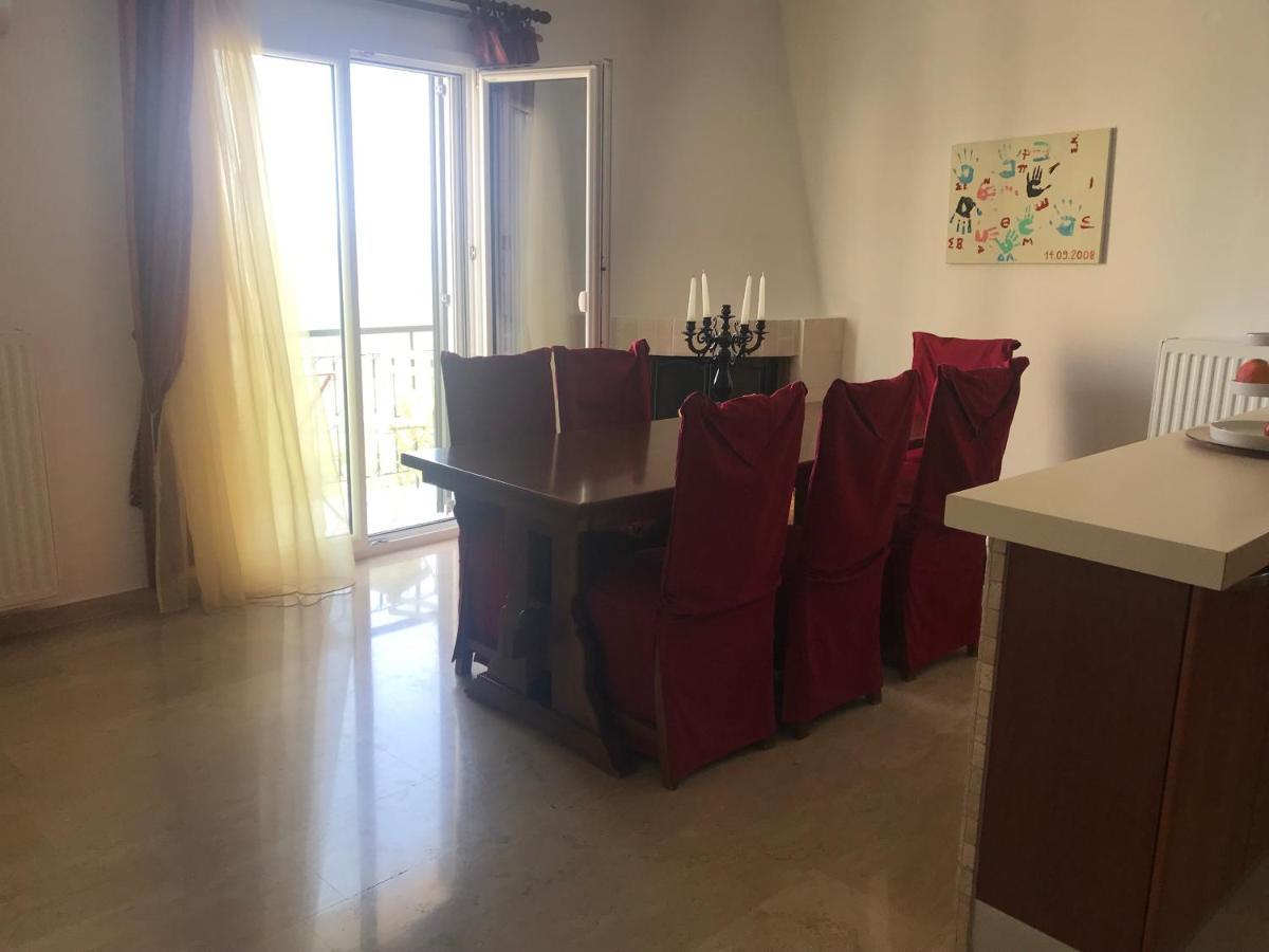 Schoenes Familienappartement In Pelekas, Corfu Mit Meerblick Buitenkant foto