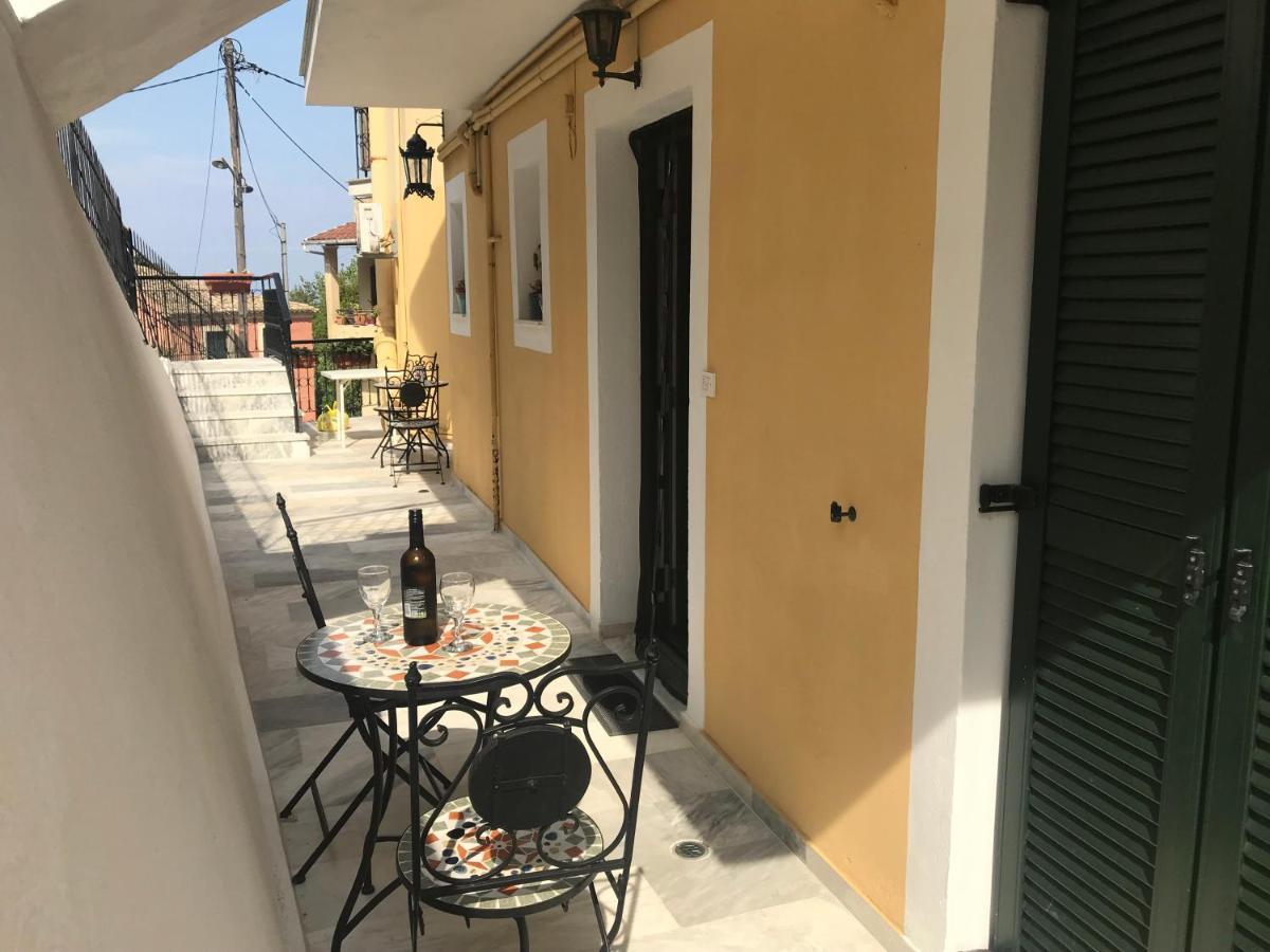 Schoenes Familienappartement In Pelekas, Corfu Mit Meerblick Buitenkant foto