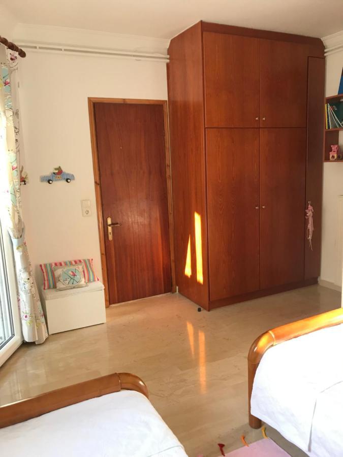 Schoenes Familienappartement In Pelekas, Corfu Mit Meerblick Buitenkant foto