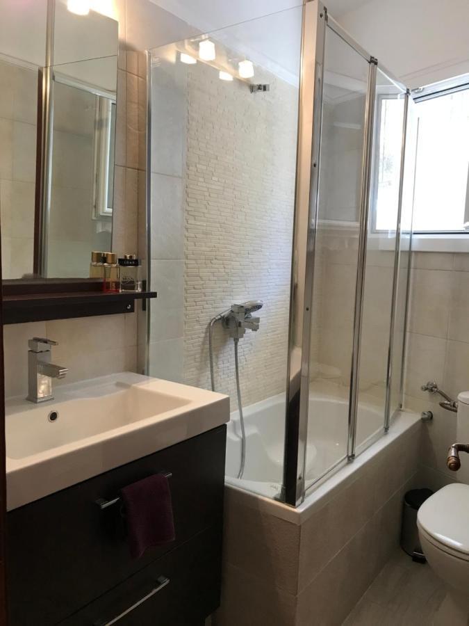 Schoenes Familienappartement In Pelekas, Corfu Mit Meerblick Buitenkant foto