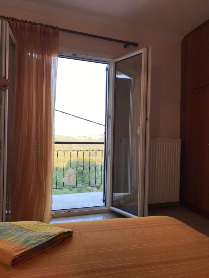Schoenes Familienappartement In Pelekas, Corfu Mit Meerblick Buitenkant foto