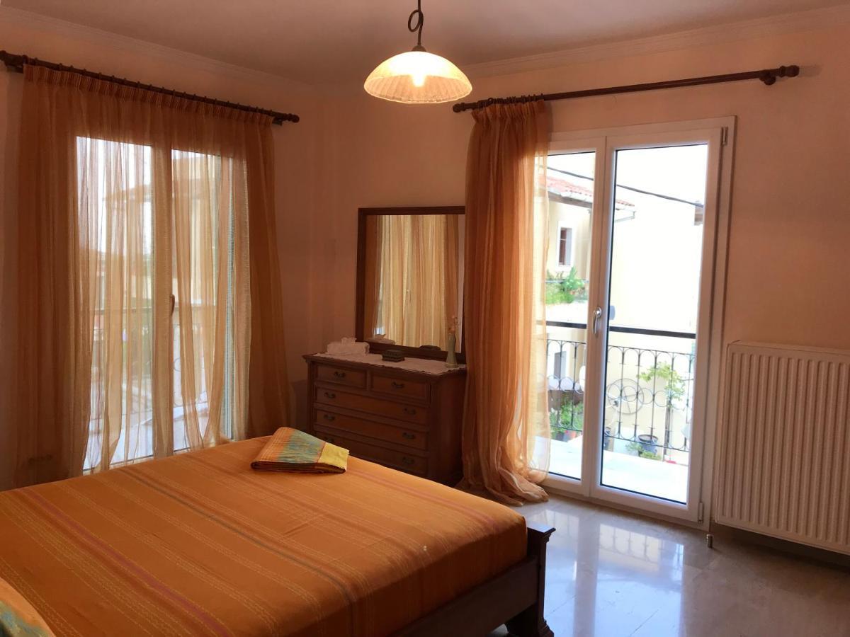 Schoenes Familienappartement In Pelekas, Corfu Mit Meerblick Buitenkant foto