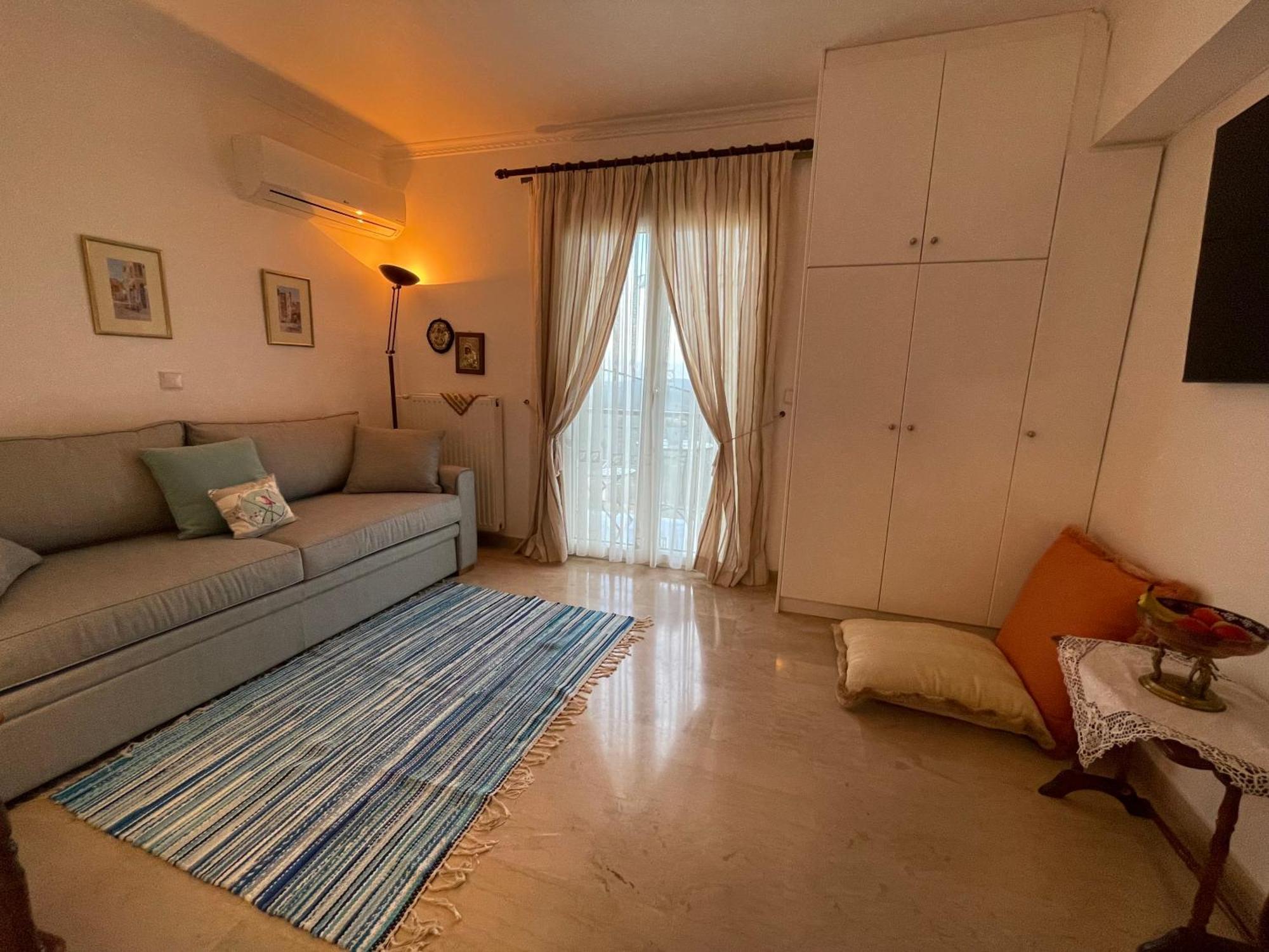 Schoenes Familienappartement In Pelekas, Corfu Mit Meerblick Buitenkant foto