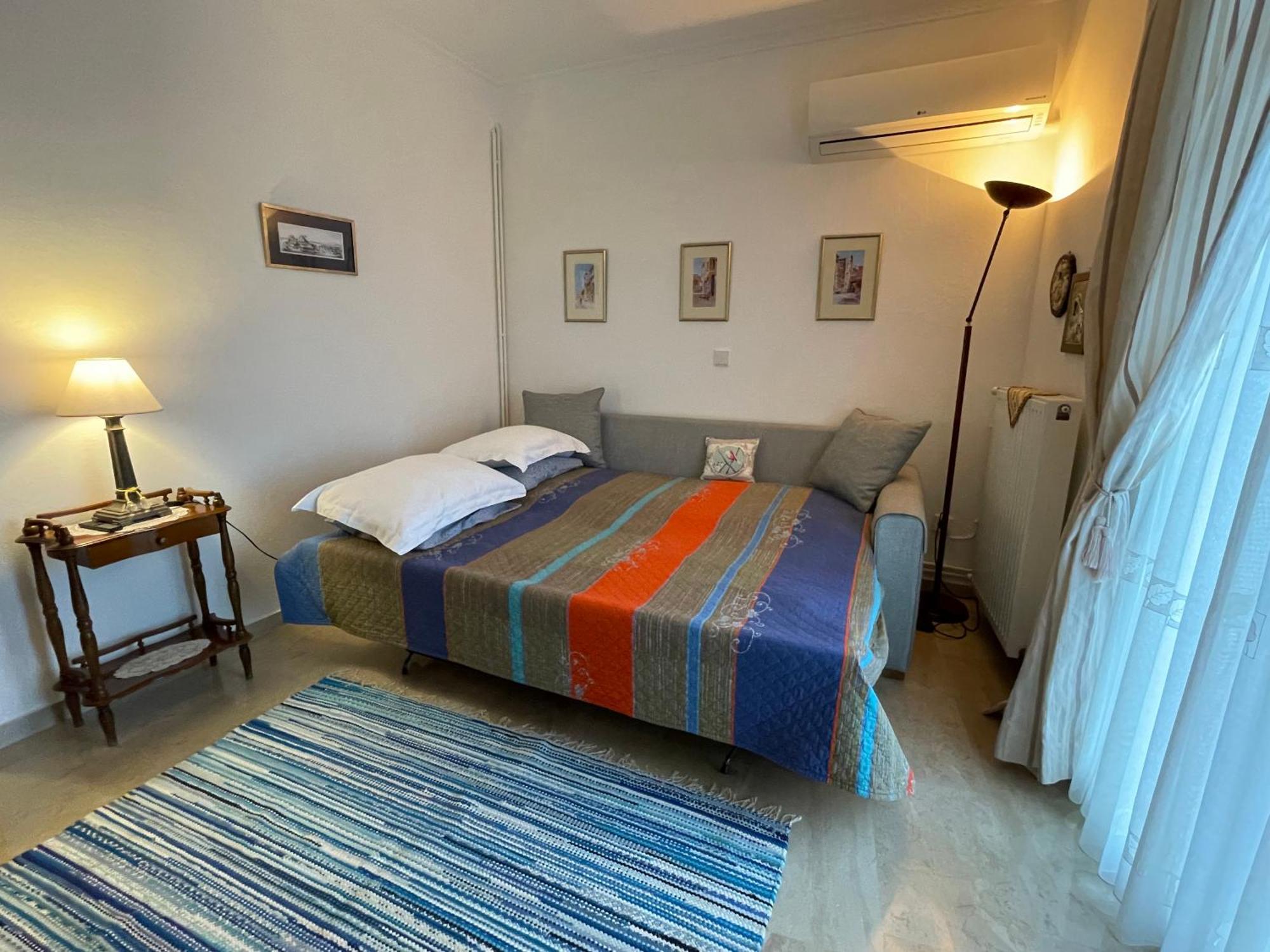 Schoenes Familienappartement In Pelekas, Corfu Mit Meerblick Buitenkant foto